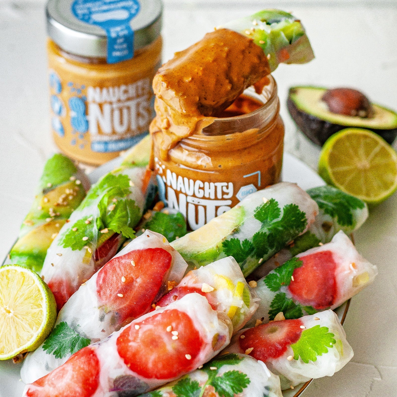 frische Sommerrollen