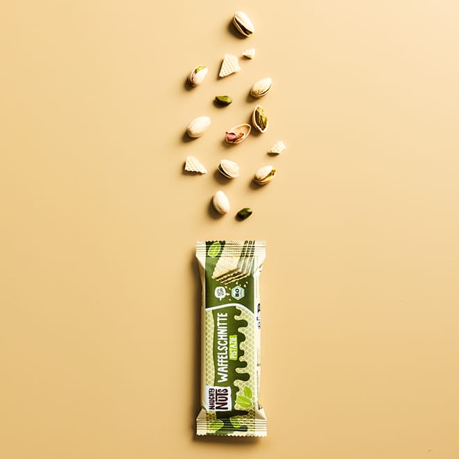 Naughty Nuts Waffelschnitte Bio Waffelschnitte Pistazie