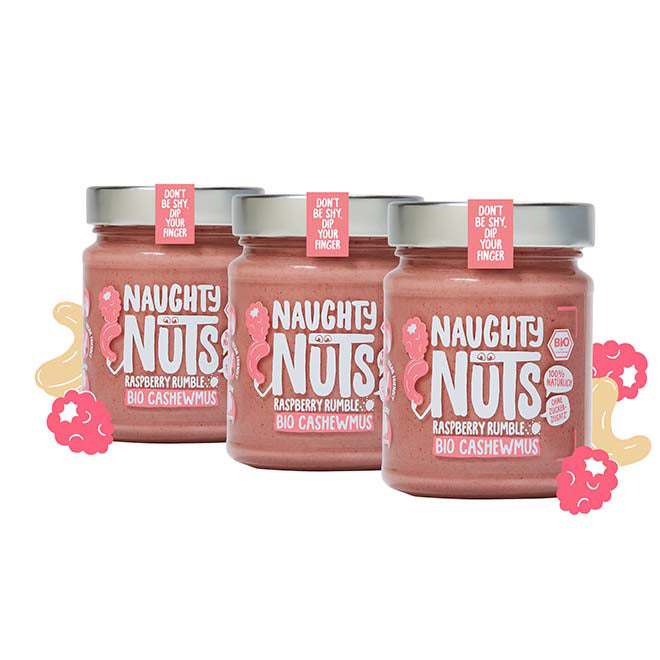 Bio Cashewmus Raspberry Rumble