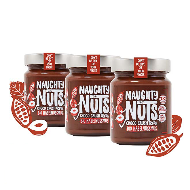 Bio Haselnussmus Choco Crush