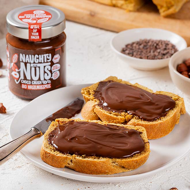 Bio Haselnussmus Choco Crush