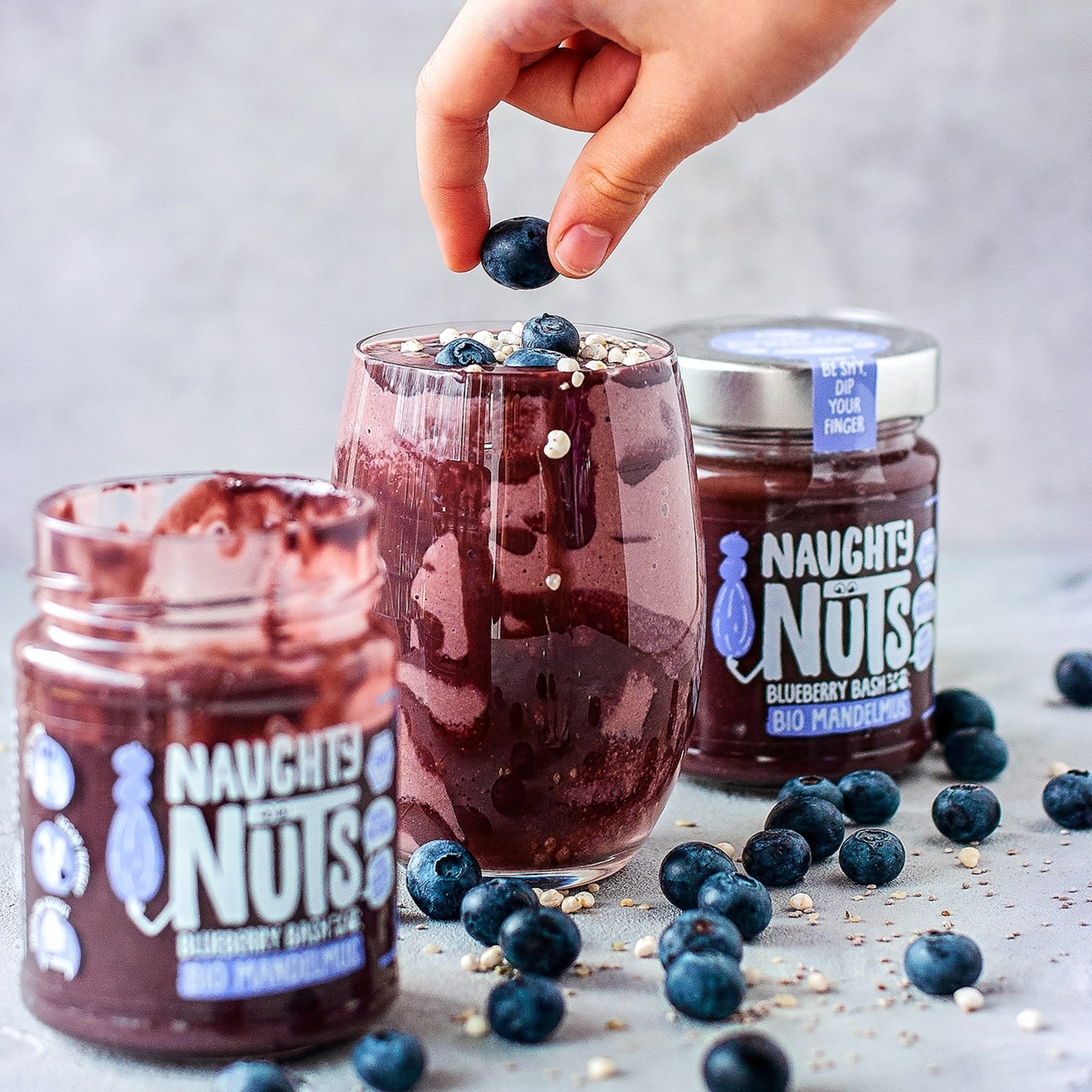 Blueberry Protein Smoothie