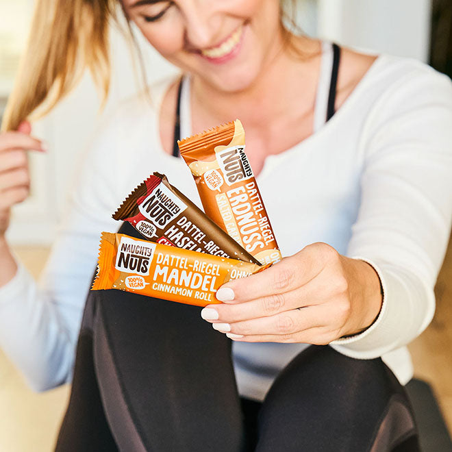 Bio Dattel-Nussmus-Riegel Bundle