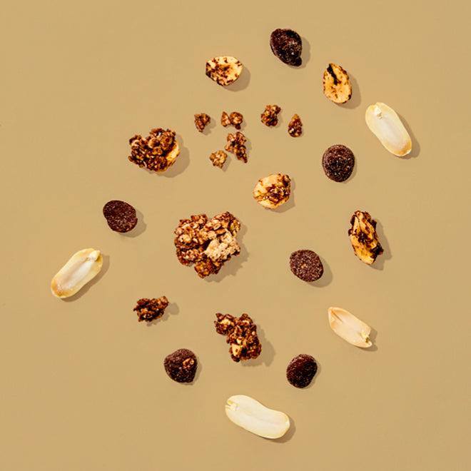 Bio Erdnuss Granola Schoko