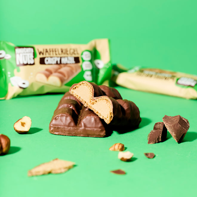 Bio Schoko-Waffelriegel Crispy Hazel