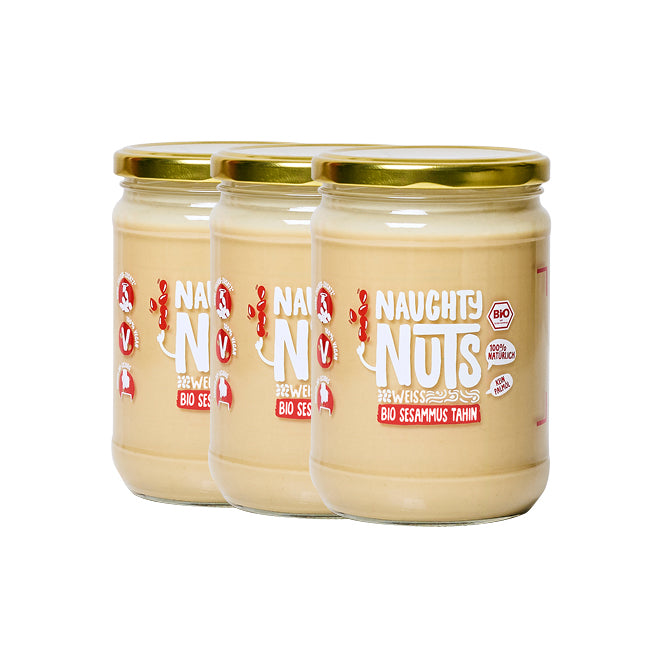 Bio Sesammus Tahin weiß (500g Glas)