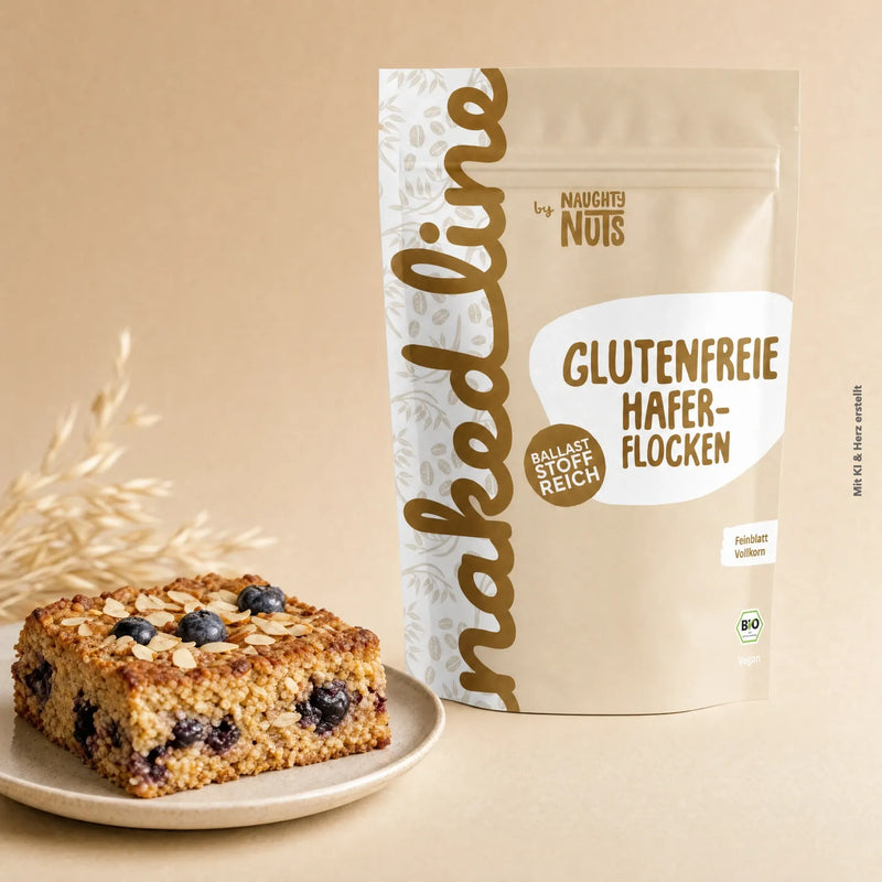 Glutenfreie Haferflocken 1kg | Gebackene Haferschnitten