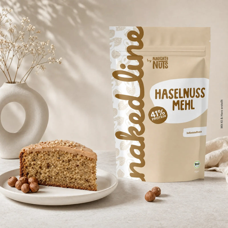Haselnuss Mehl 500g | Saftiger Haselnusskuchen