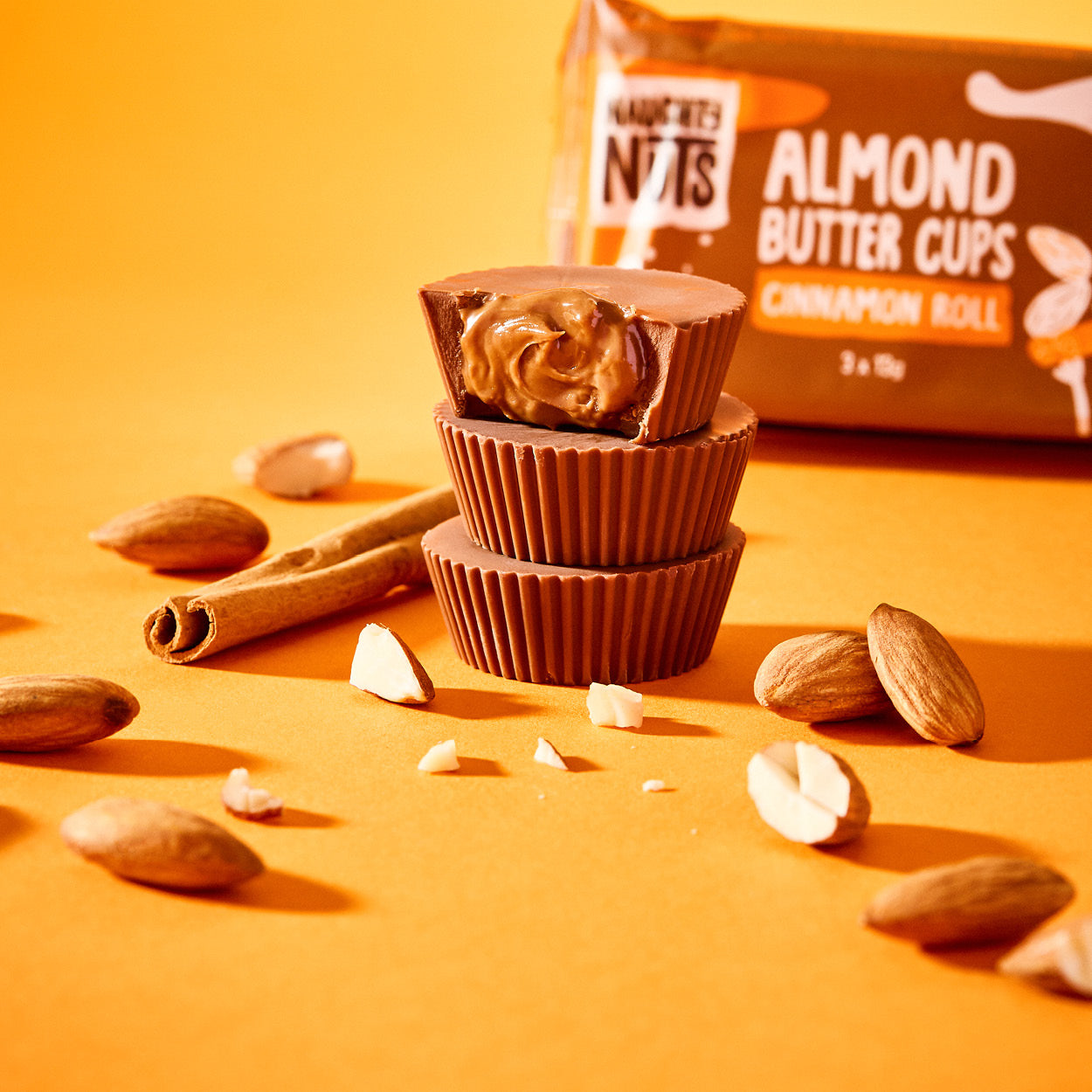 Bio Almondbutter Cups Cinnamon Roll