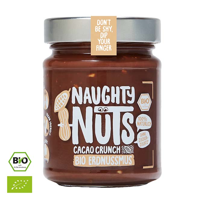 Bio Erdnussmus Cacao Crunch