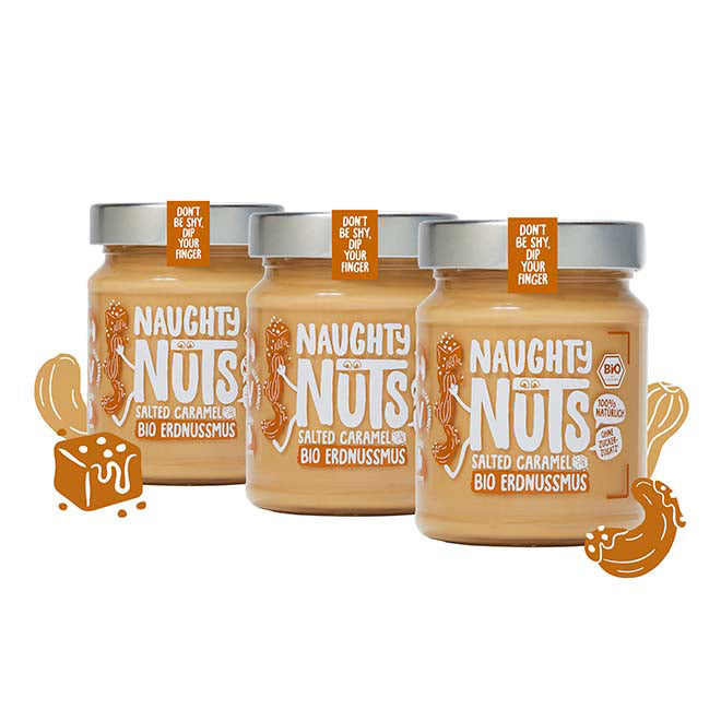 Bio Erdnussmus Salted Caramel