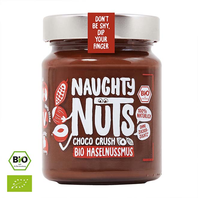 Bio Haselnussmus Choco Crush